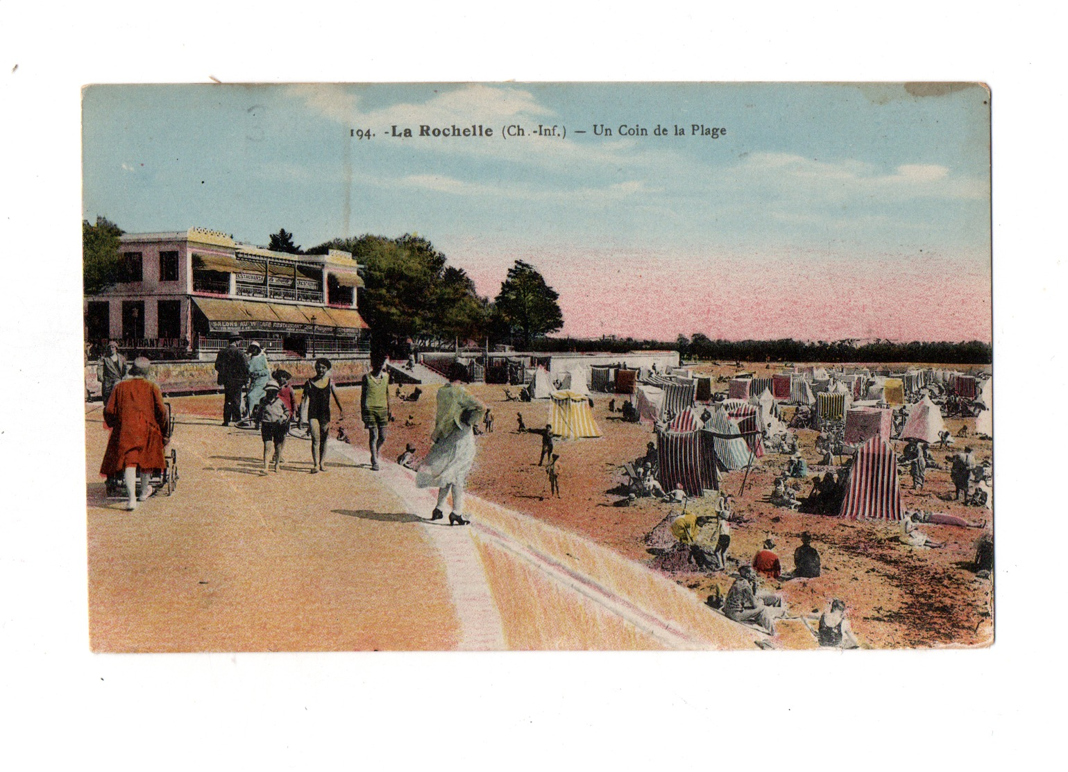 La Rochelle Un Coin De La Plage - La Rochelle