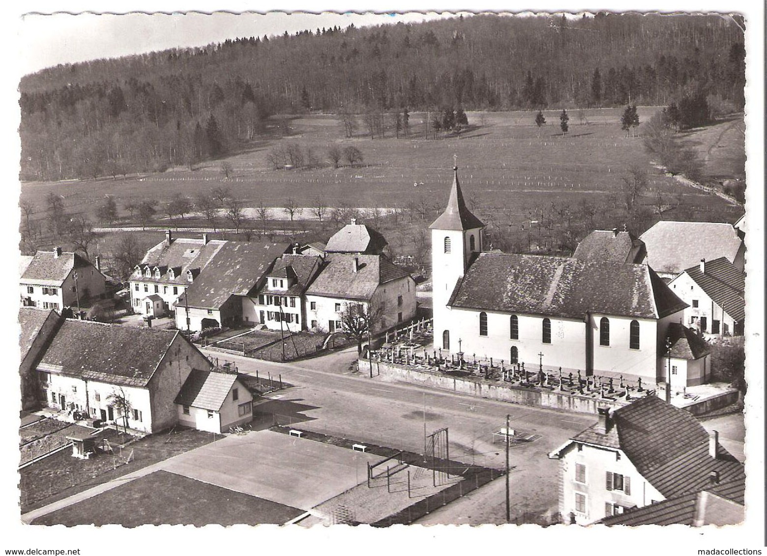 Damvant (Suisse) Vue Aérienne - Damvant