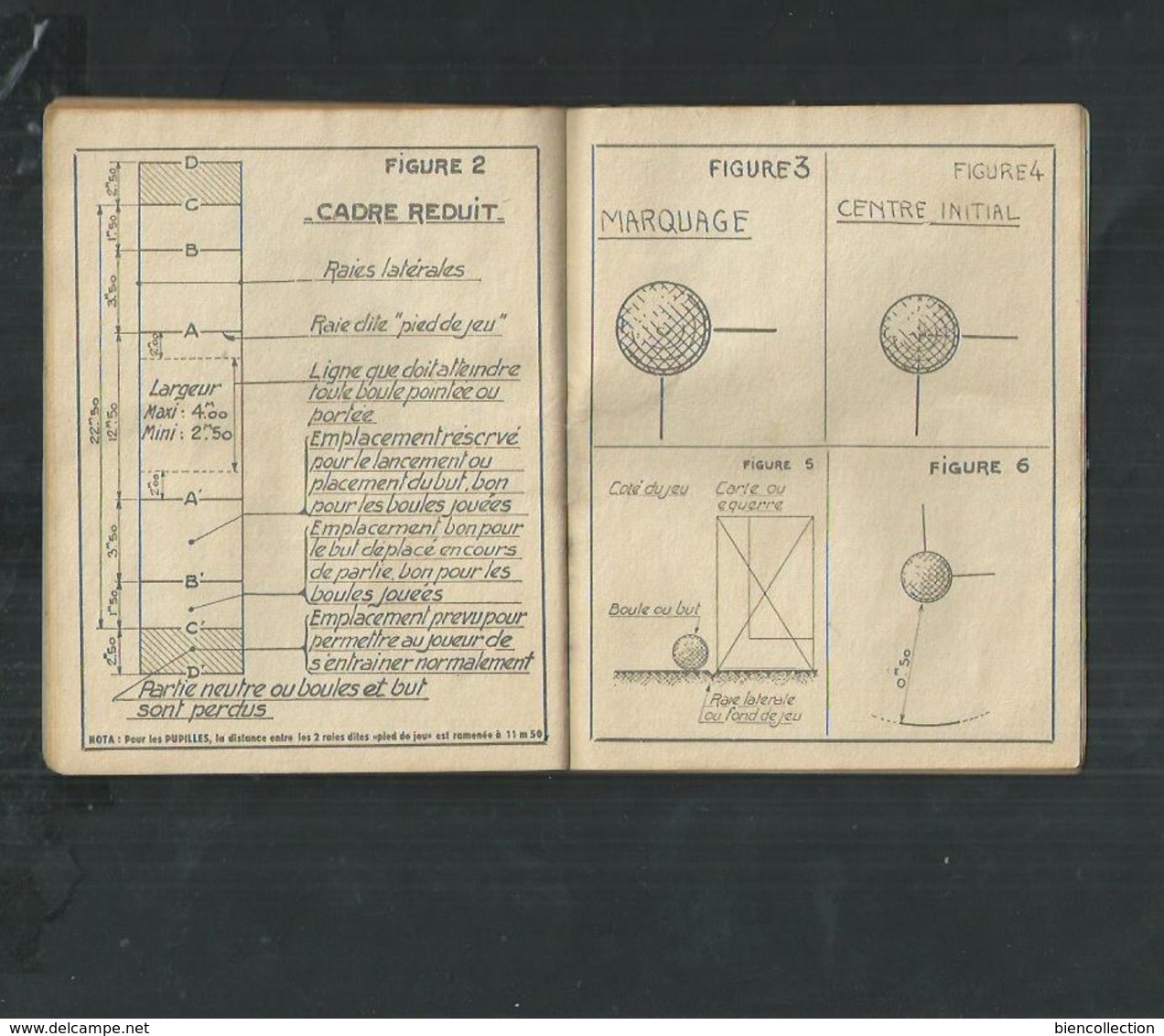 Petit Livret De 40 Pages Sur Le Règlement Technique Et Officiel Du Jeu De Boules , édition De 1964 - Petanque