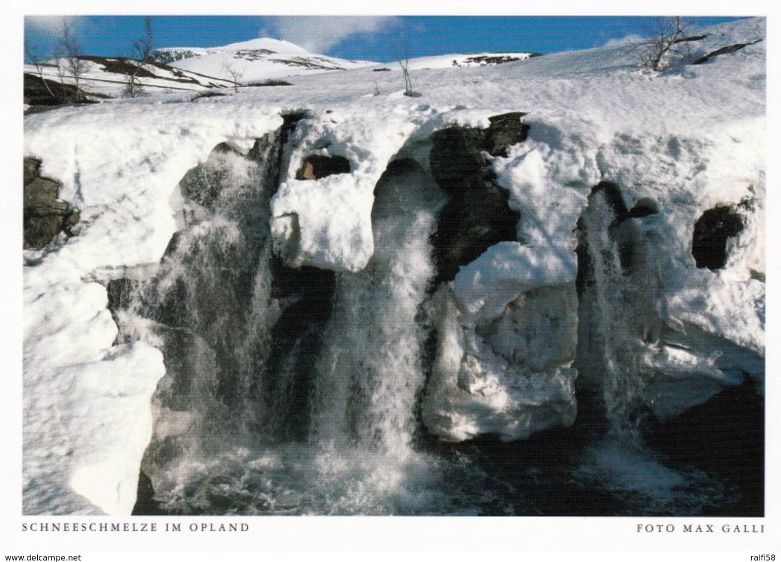 1 AK Norwegen * Schneeschmelze Im Opland - Eine AK Aus Dem Harenberg Sehnsuchts Kalender * - Norwegen