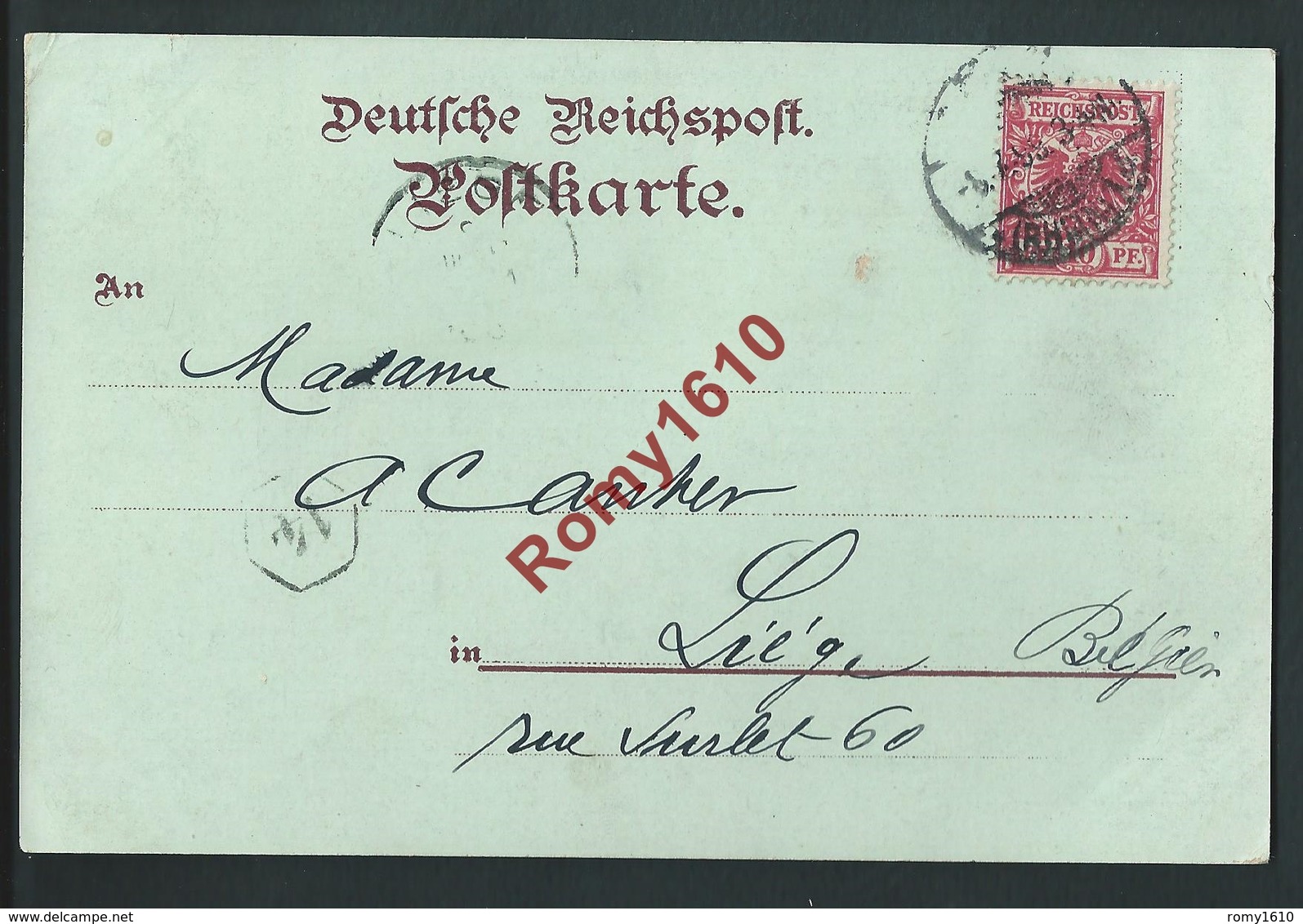 Gruss Aus Köln. Litho Multivues.  Circulé En 1899. 2 Scans - Hattingen