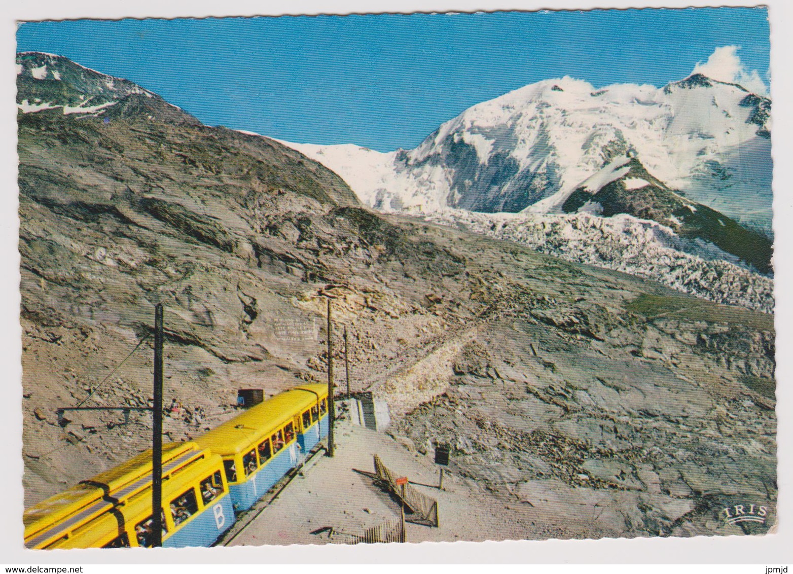 74 - SAINT GERVAIS LES BAINS - Le TMB Au Nid D'aigle, L'Aiguille Et Le Glacier Du Bionnassay - 1963 - Saint-Gervais-les-Bains