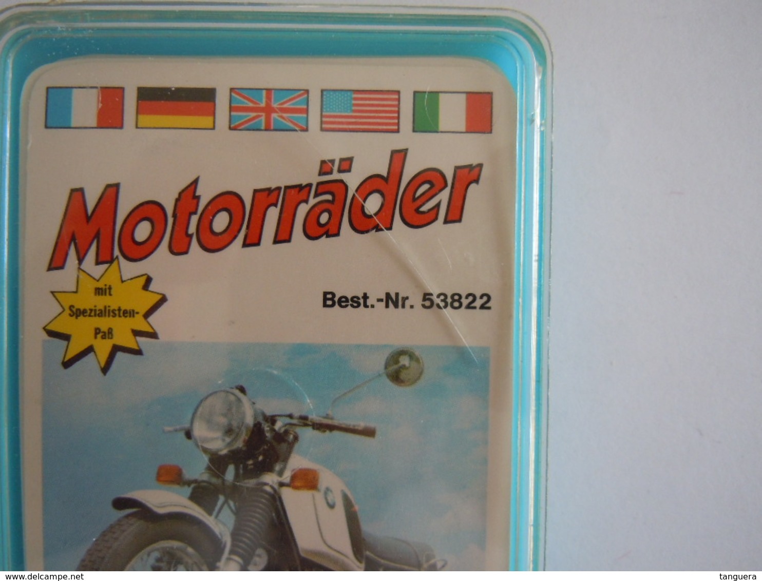 Speelkaarten Kwartet Spel Quartettspiel Motor Motorräder Moto FX F.X. Schmid 53822 Doosje Beschadigd, Bôite Abimée - Cartes à Jouer Classiques