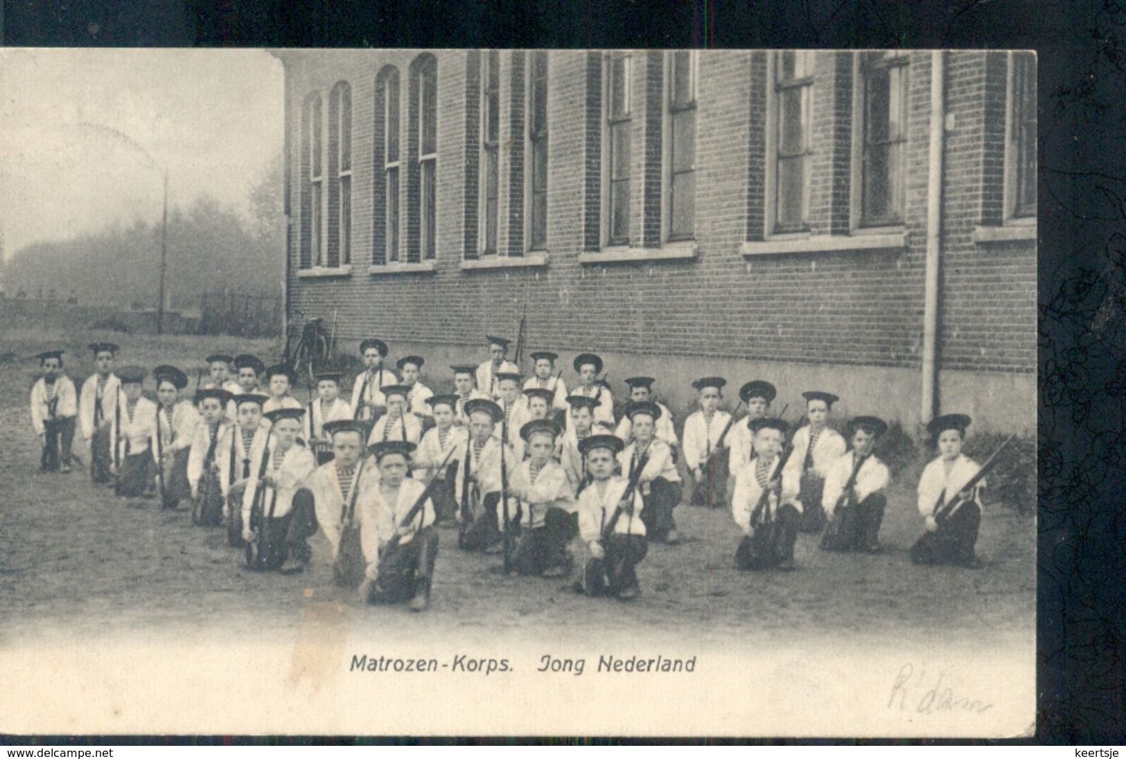 Jong Nederland - Matrozen Korps - 1908 - Sonstige & Ohne Zuordnung