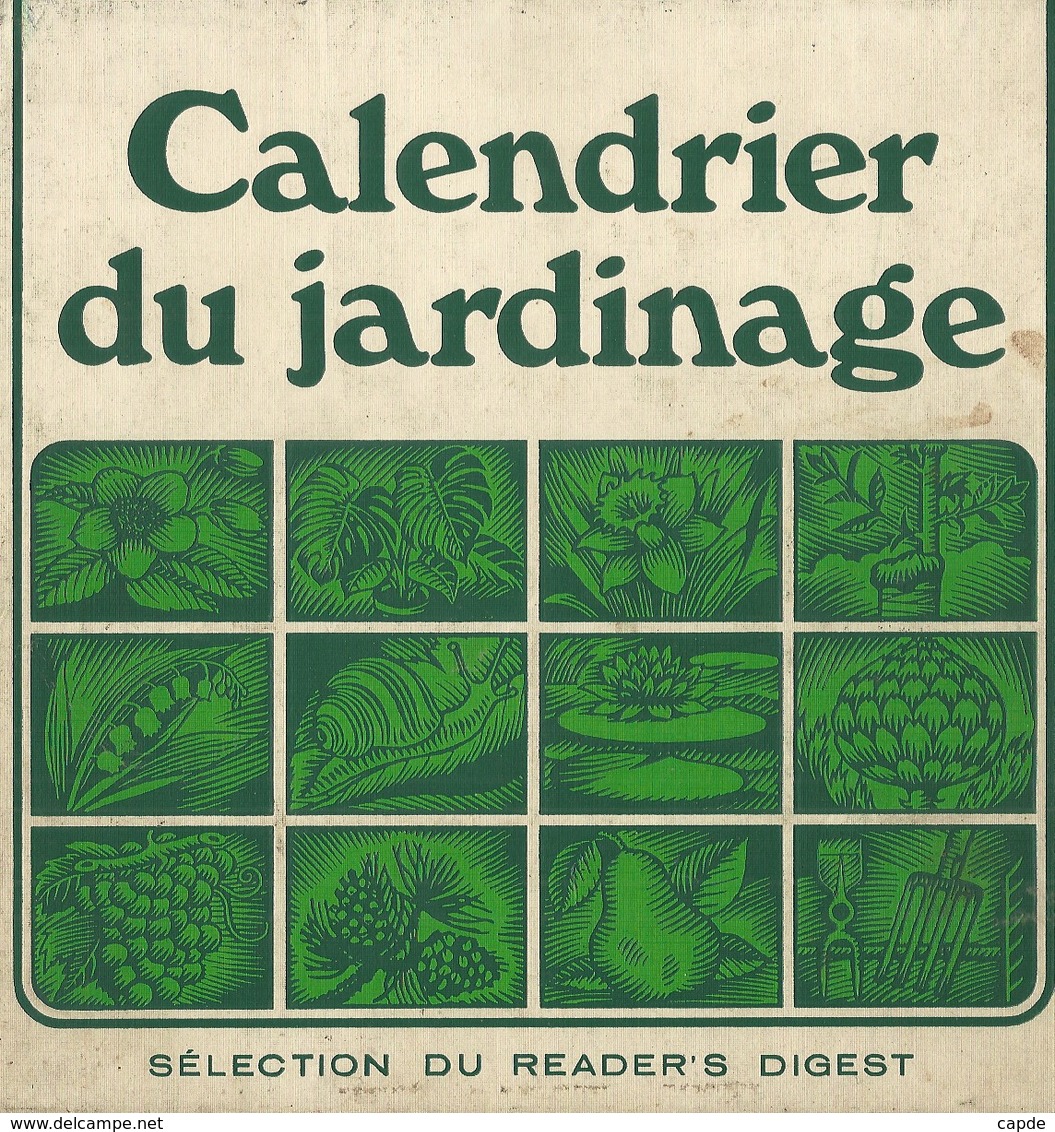 Calendrier Du Jardinage. - Garden