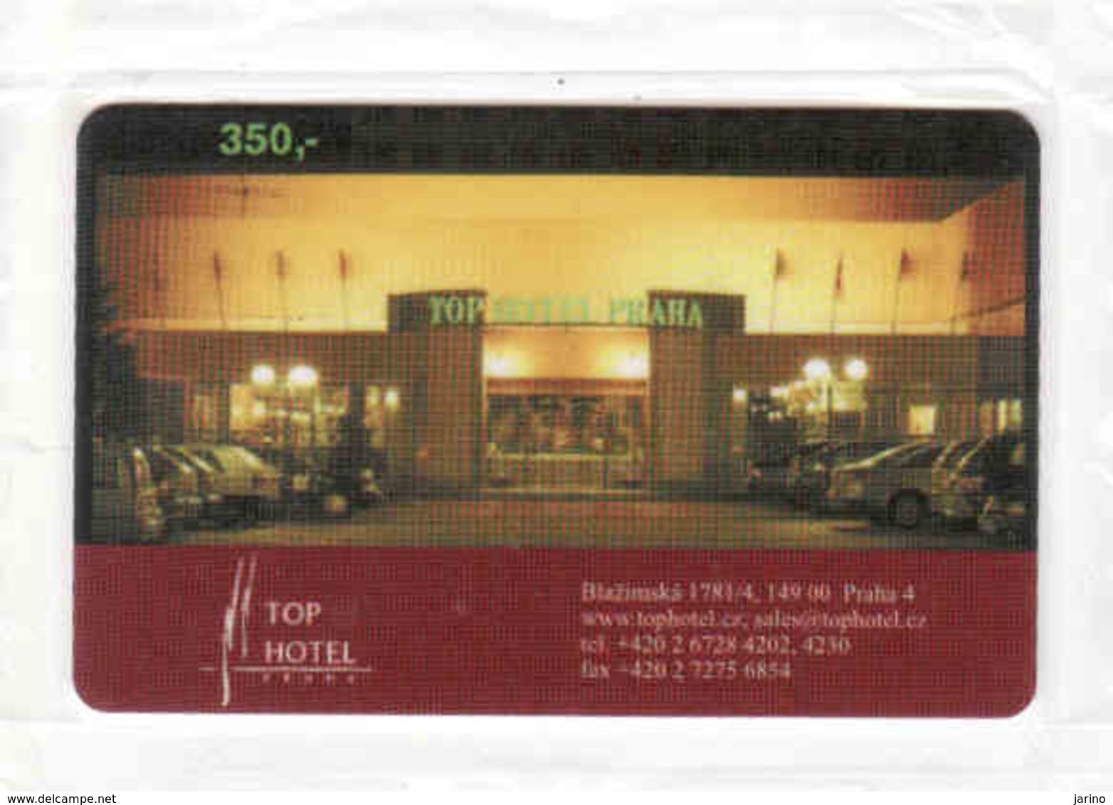 Czech Republic, Top Hotel Praha Prepaid Card 350 Kč Mint In Blister, New Telekom - Tchéquie