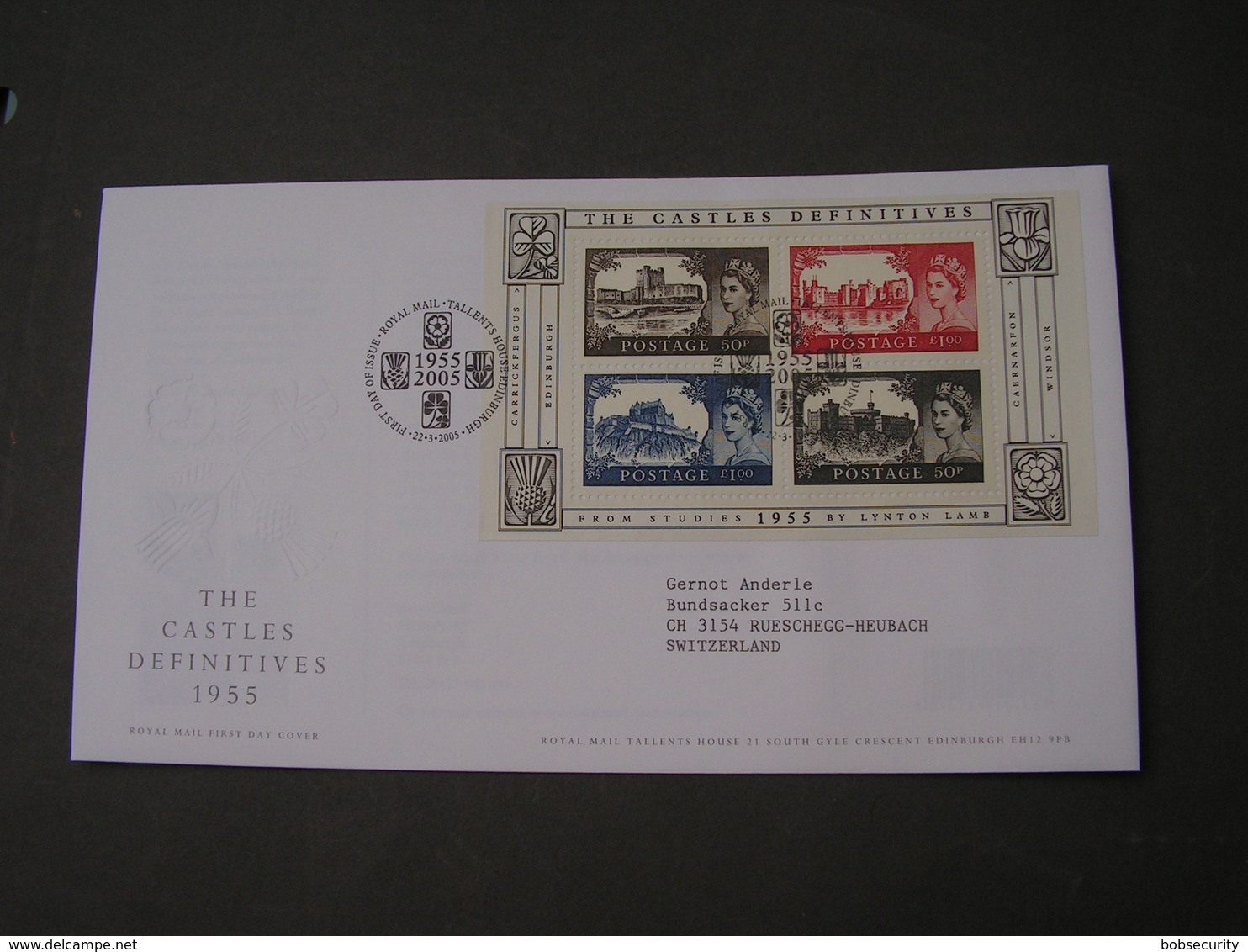 GB  FDC 2005 - Blocks & Miniature Sheets