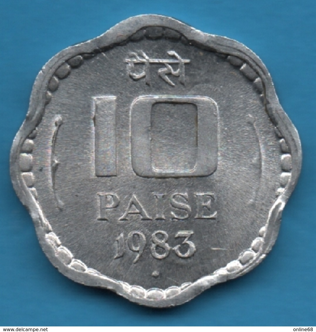 INDIA 10 PAISE 1983 ♦	KM# 39 Mumbai Mint - Inde