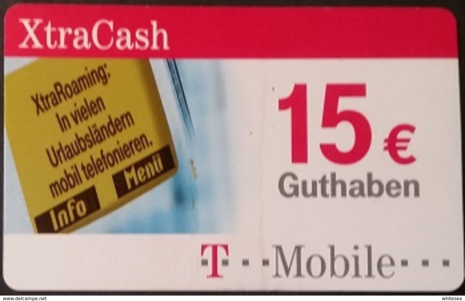 Prepaidcard Deutschland - XtraCash - 15 € - Viereck - T Mobile - 06/07 - [2] Prepaid