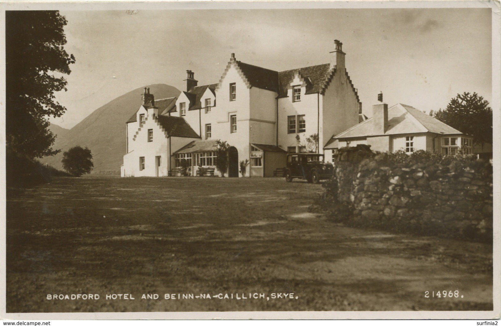 SKYE - BROADFORD HOTEL AND BEINN NA CAILLICH RP Sci3 - Inverness-shire