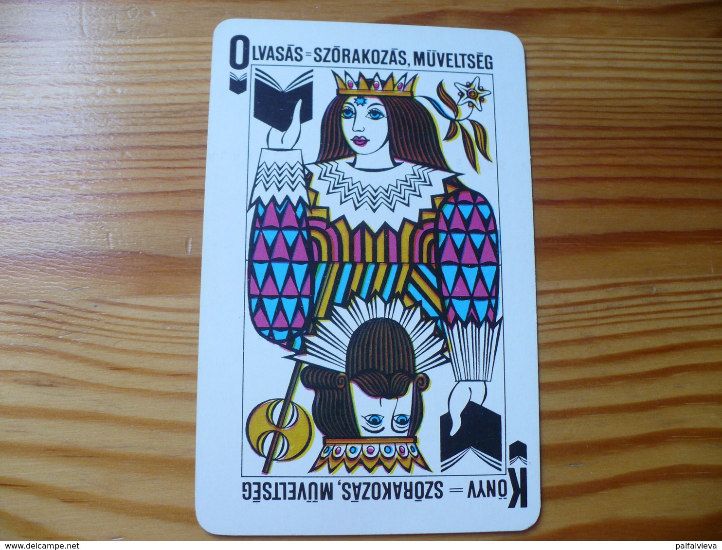 Pocket Calendar, Hungary - Playing Card - Klein Formaat: 1971-80