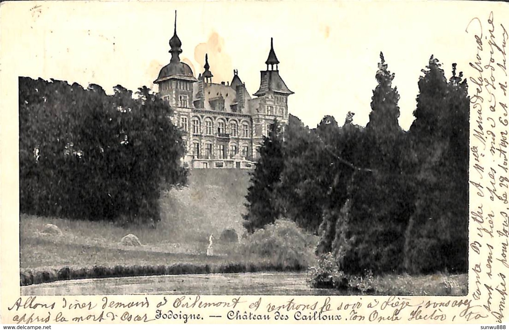 Jodoigne - Château Des Cailloux (précurseur, 1902) - Jodoigne