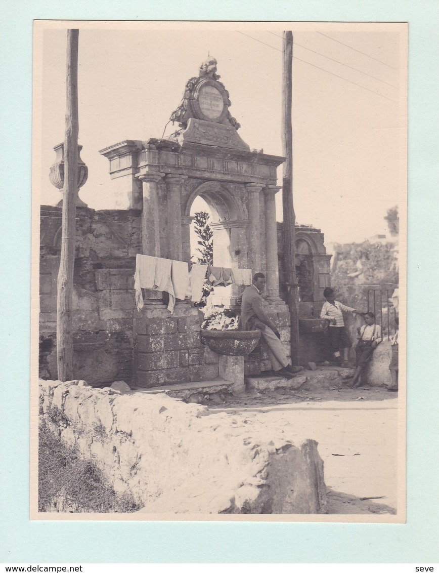 BAGNARA CALABRE Italie  Août 1926 Photo Amateur Format Environ 6,5 Cm X 5,5 Cm - Luoghi