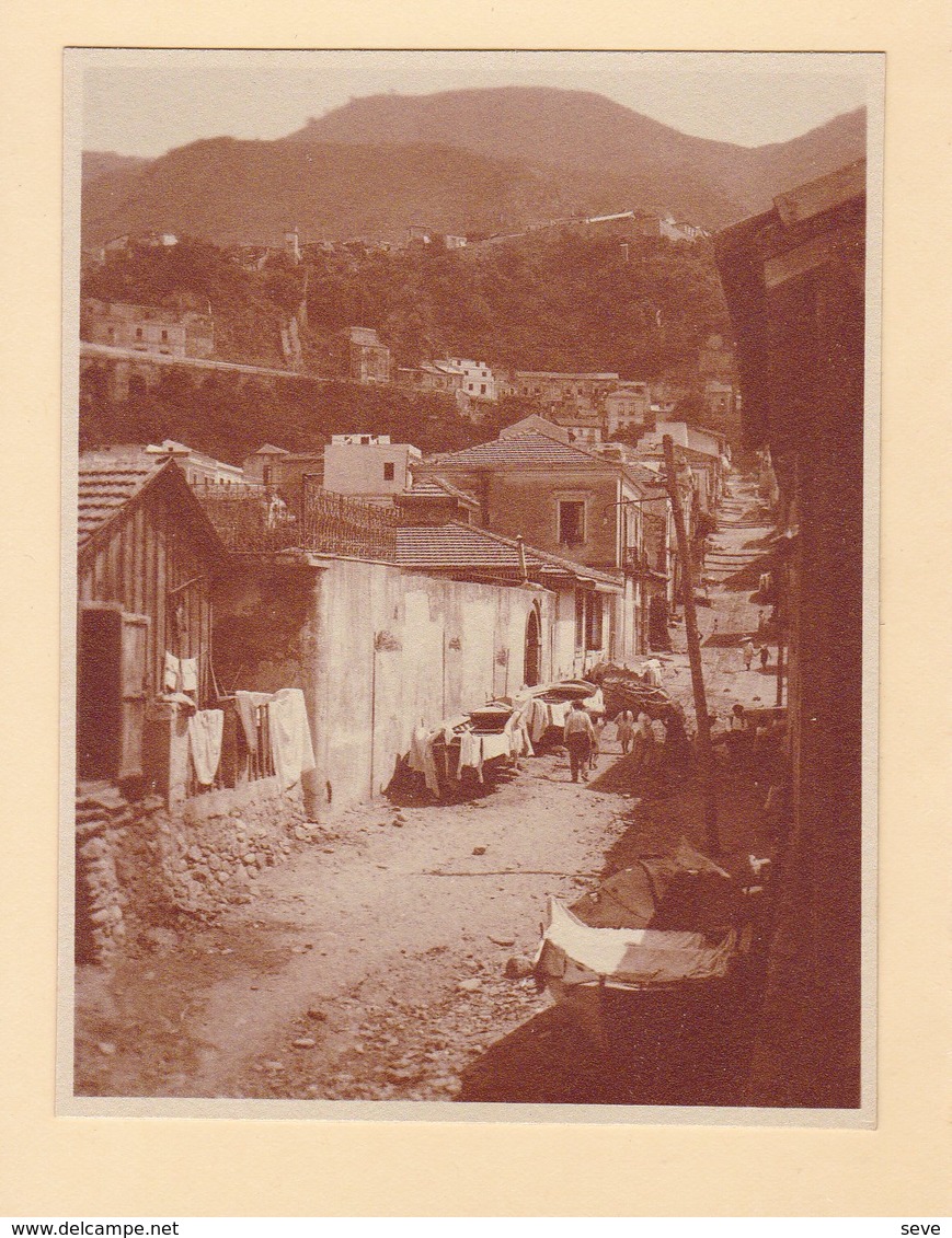 BAGNARA CALABRE Italie  Août 1926 Photo Amateur Format Environ 6,5 Cm X 5,5 Cm - Luoghi