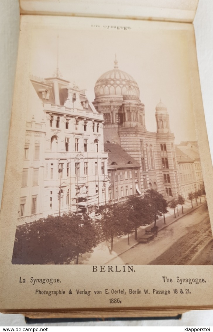 Album 72 Photos 1886 Kabinett Fotos Lübeck Lüneburg Berlin Potsdam Sanssouci Allemagne Deutschland - Alte (vor 1900)