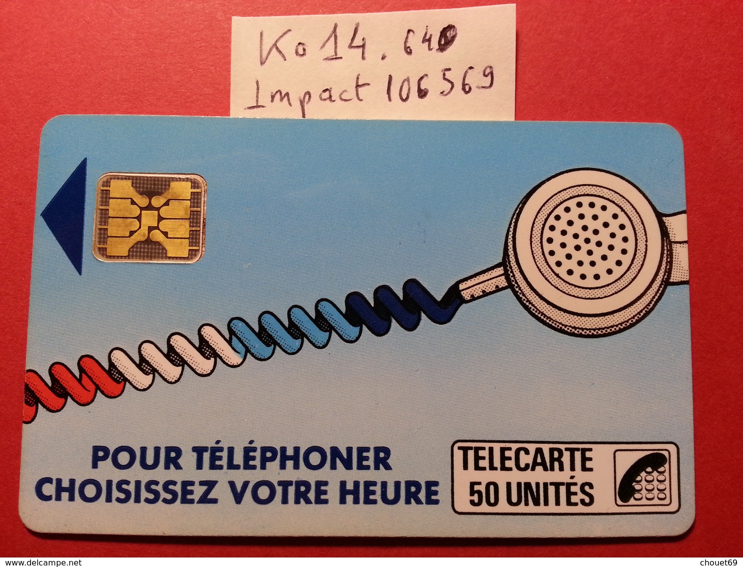 Ko14 .640 Cordon Bleu Laqué 50u SC4onSE - Texte 7 Sous P - Trou 7 - Lot 6 Impacts N°106569 - Cordons'