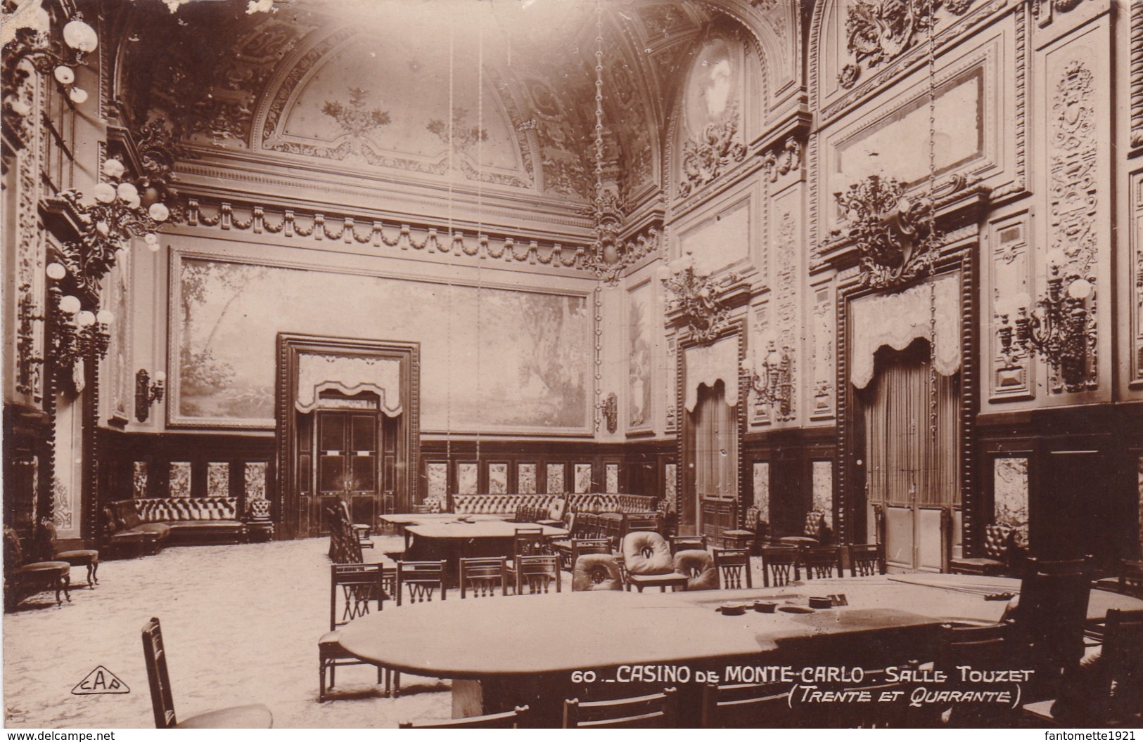 CASINO DE  MONTE CARLO  SALLE TOUZET (PLF) - Cathédrale Notre-Dame-Immaculée