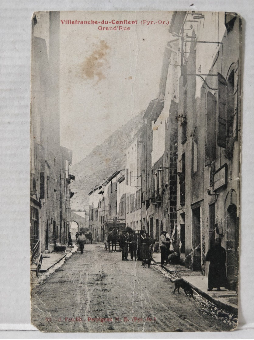 Villefranche Du Conflent. Grand'Rue - Autres & Non Classés