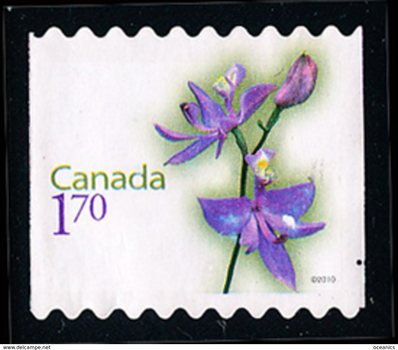 Canada (Scott No.2364i - Orchidées / 1.00 / Orchids) De Carnet / Booklet Stamp (o) - Oblitérés