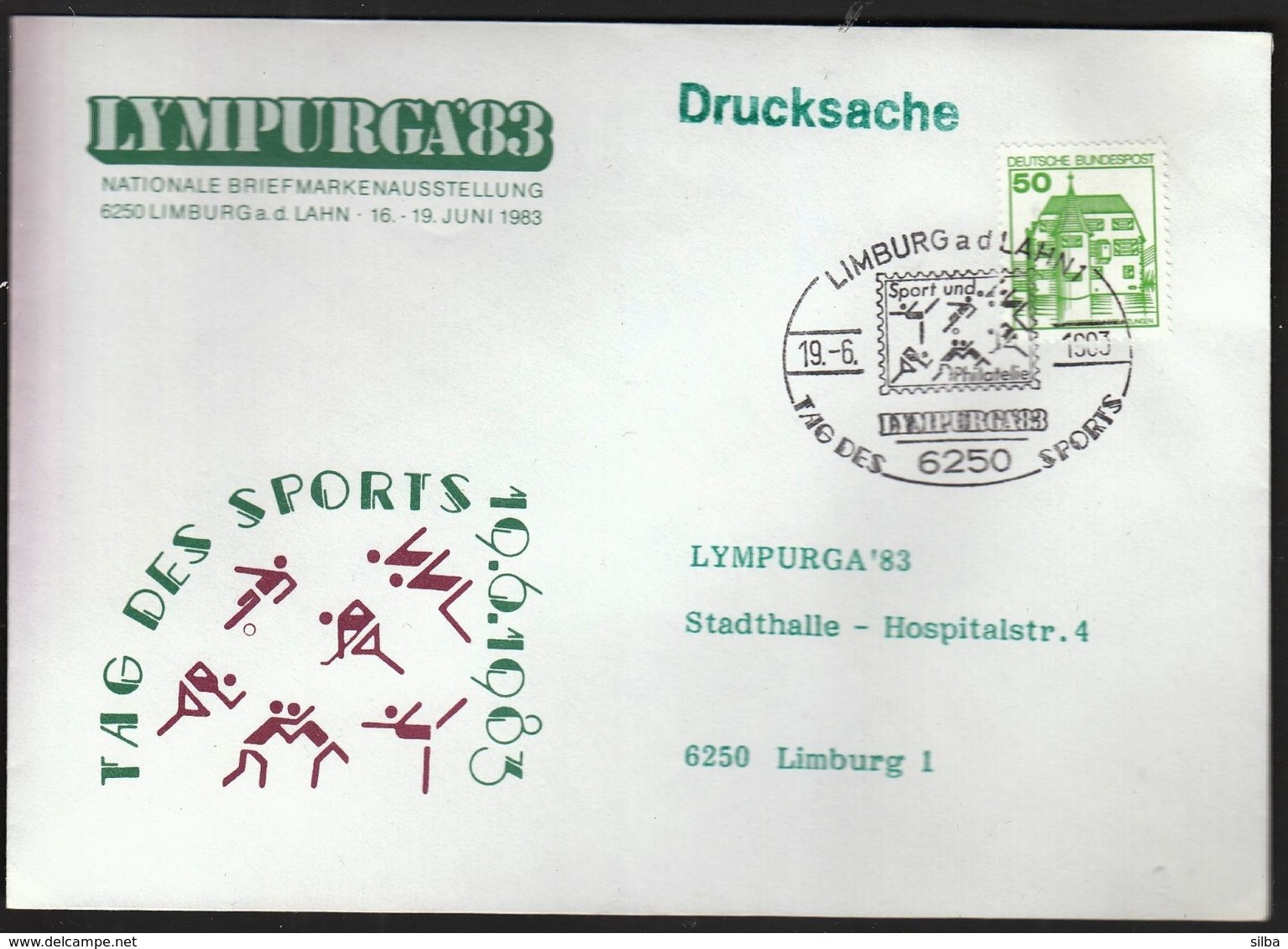 Germany Limburg 1983 / Lympurga / Sport Day / Football, Wrestling, Athletics, Gymnastics, Hockey - Other & Unclassified