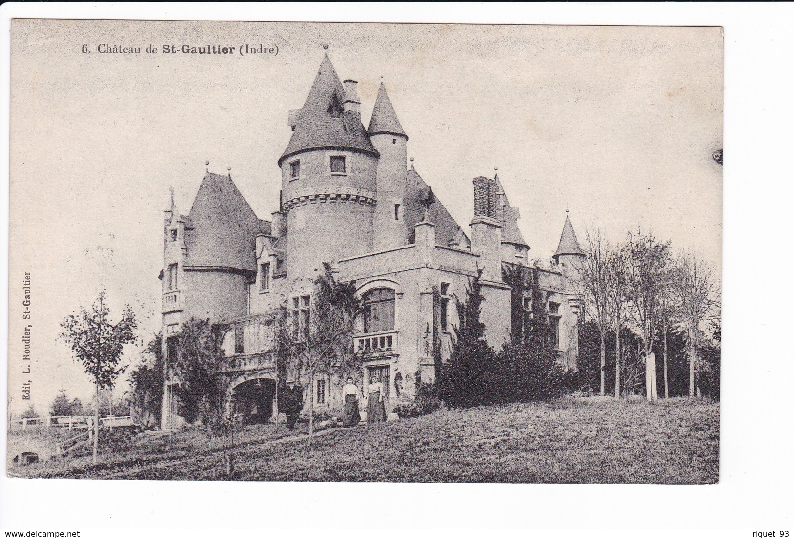 6 - Château De St-Gaultier - Other & Unclassified