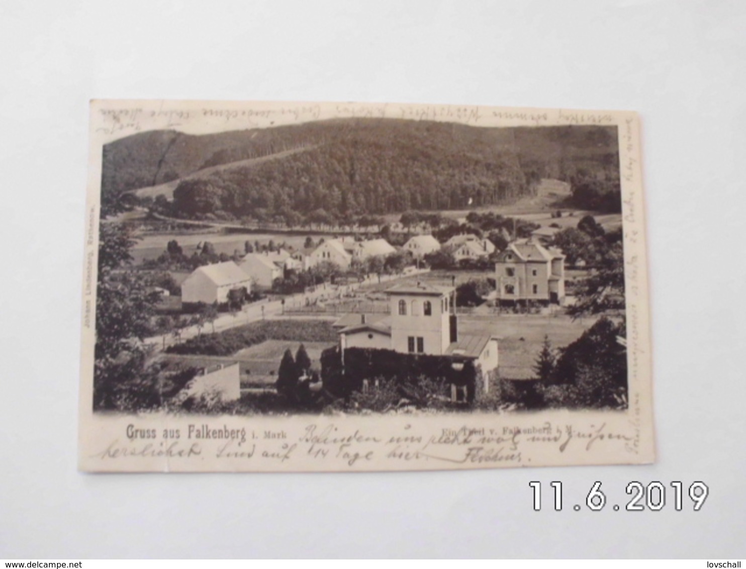 Gruss Aus Falkenberg I. Mark. (30 - 7 - 1901) - Falkenberg (Mark)