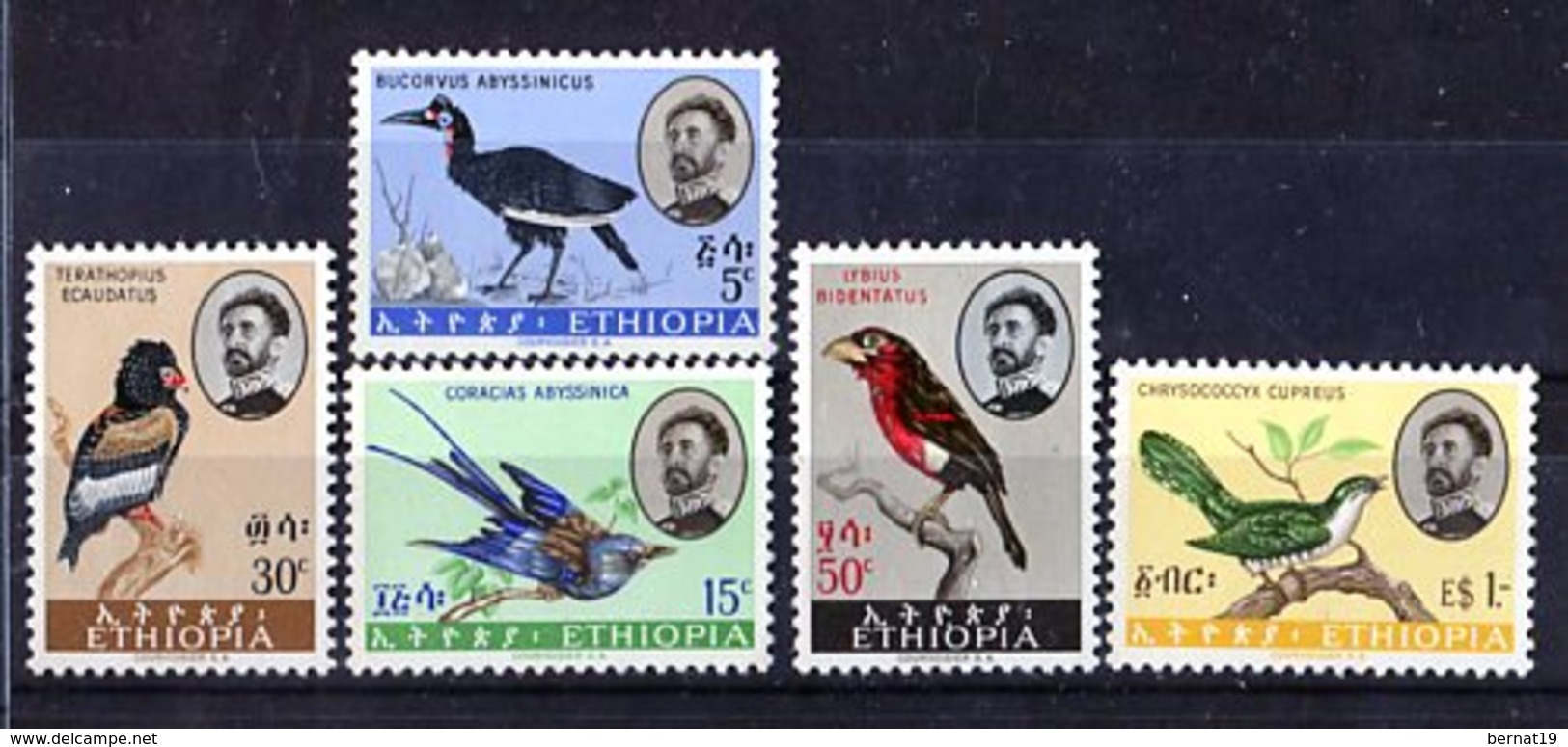 Etiopía 1962. Yvert 388-92 ** MNH. - Etiopia