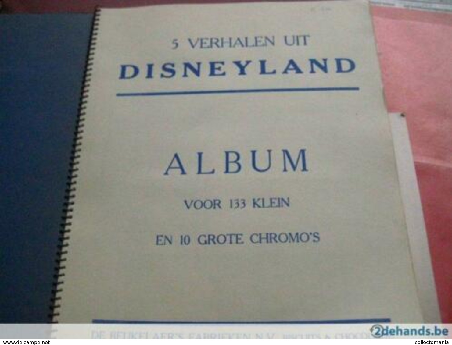 1 Full Compl Set 133 Small & 10 Big, 5 Stories Disneyland, De Beukelaer, Peter &  Wolf, Donkey,album C1950 Perfect - Altri & Non Classificati