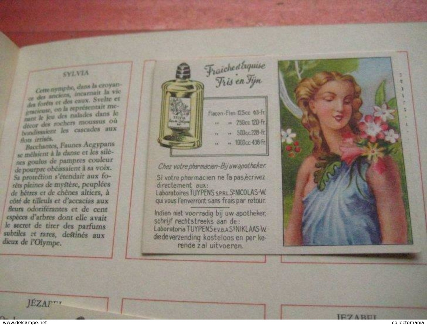 1 album Laboratoires TUYPENS , 1950'sRare & nice, woman famous in history, album splendid, only 10 cards to glue in RARE