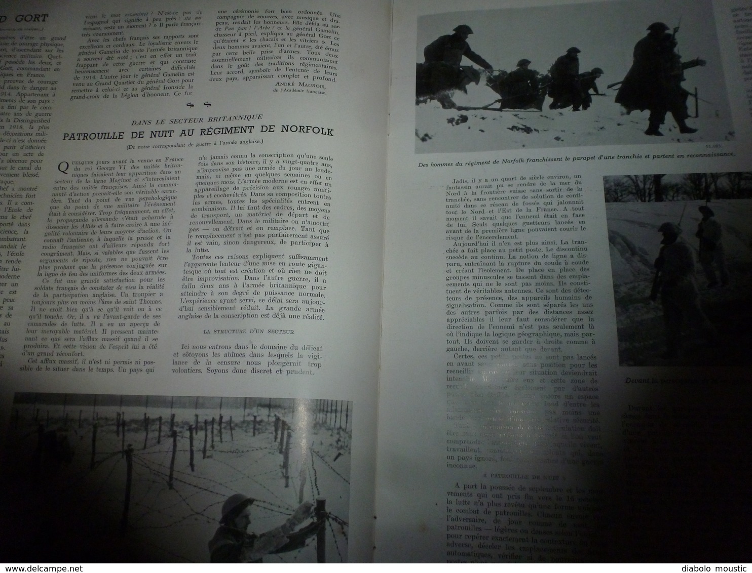 1940 L'ILLUSTRATION :Lord GORT ; British Army; La Finlande héroïque sous les bombes;Kiruna; Norfolk; Mannerheim ;etc