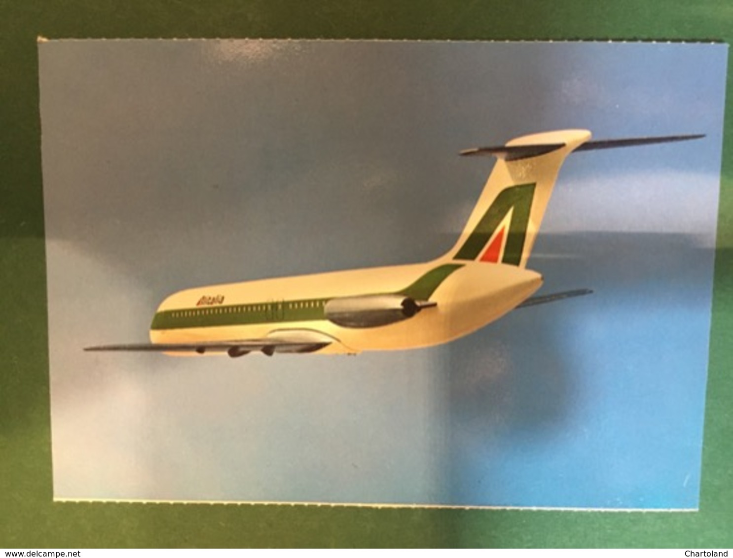 Cartolina Douglas Dc 9 30 - Fly Alitalia - 1970 Ca. - Altri & Non Classificati