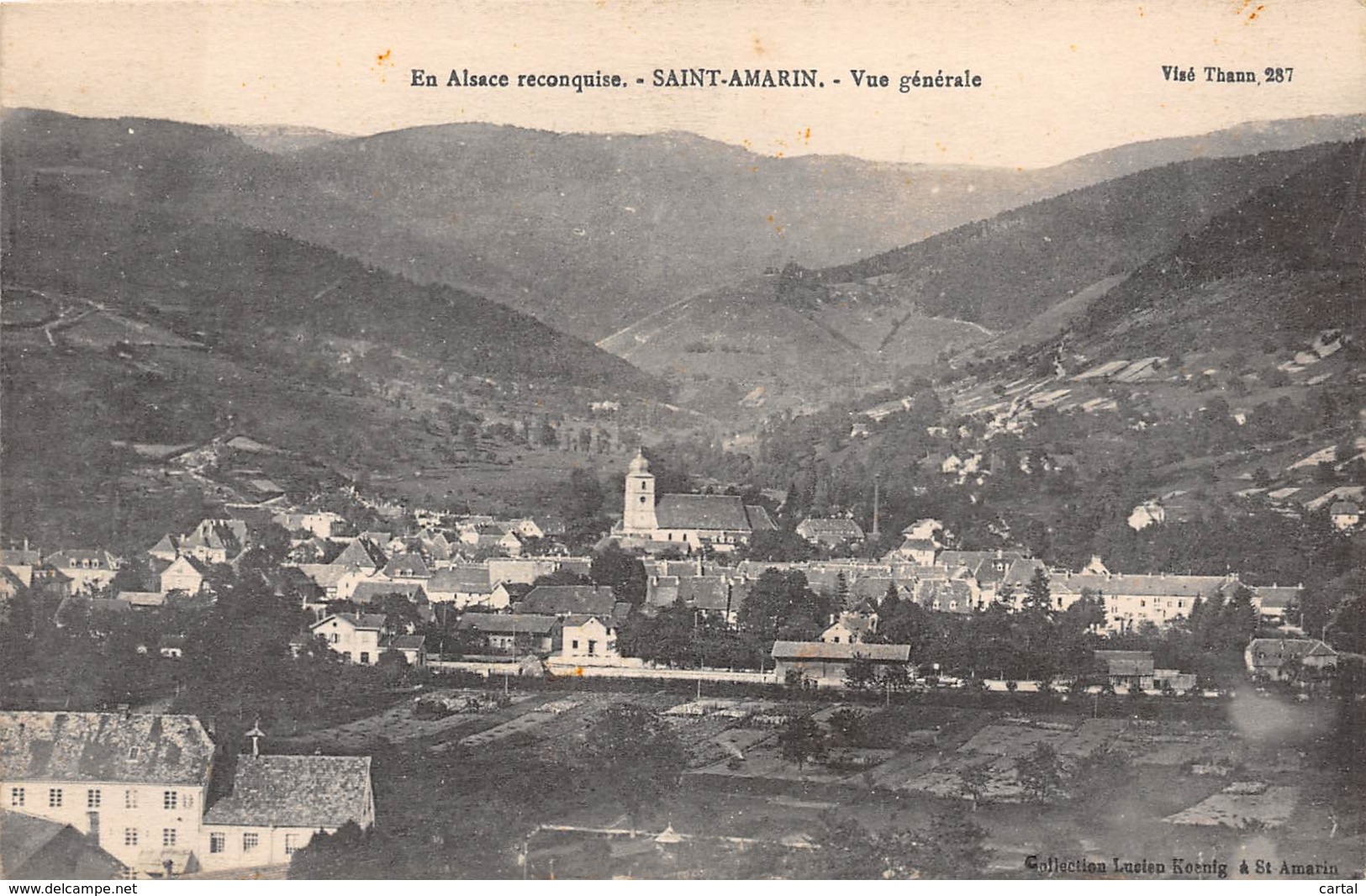 68 - SAINT-AMARIN - Vue Générale - Saint Amarin