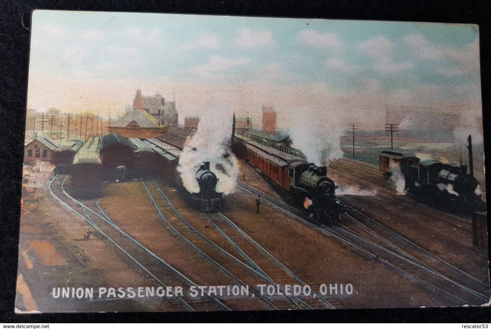 Rare Cpa Locomotivess à Toledo Dans L.ohio - Toledo