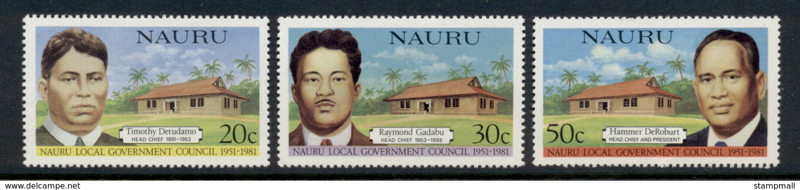 Nauru 1981 Legislative Council MUH - Nauru