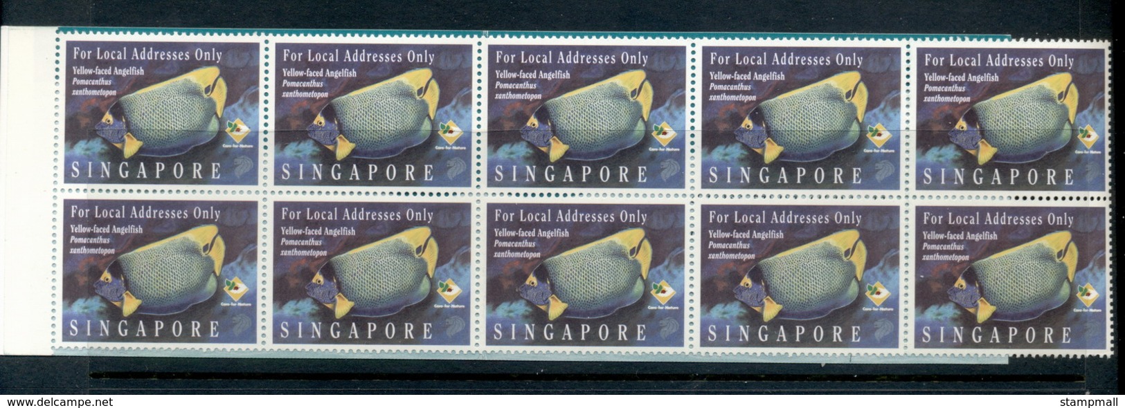 Singapore 1995 Angelfish Booklet MUH - Singapore (1959-...)