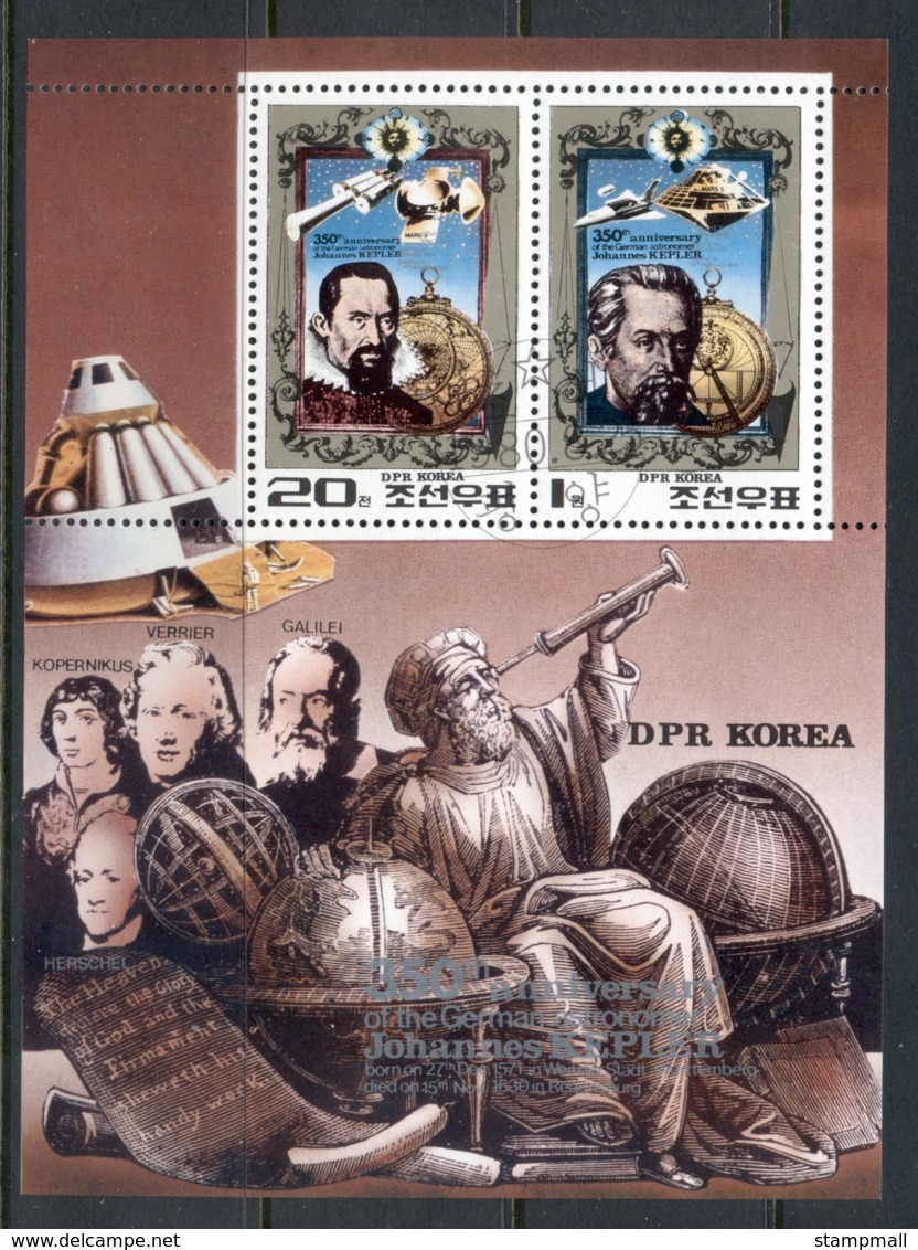 South East Asia 1980 Johannes Kepler MS CTO - Corée Du Nord