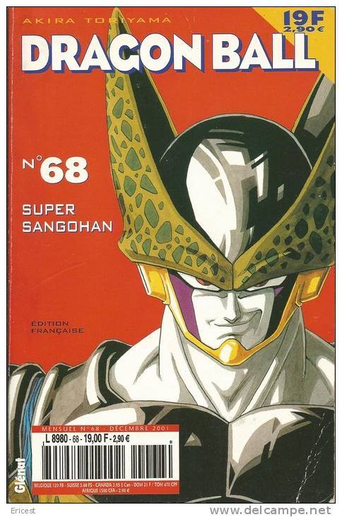 DRAGON BALL N° 68 - Mangas Version Française