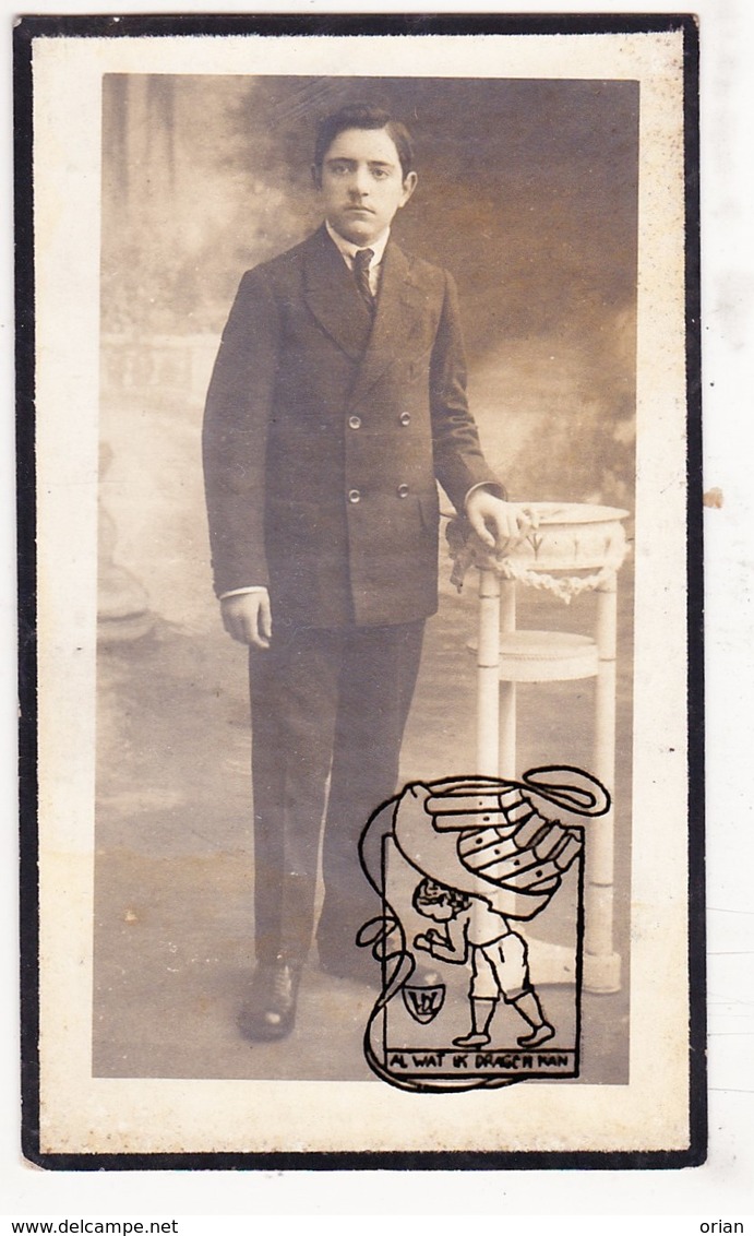 DP Im Mort. Foto - Jules Beauclair Beauclaire ° Vieux-Genappe Oud-Genepiën 1901 † Frasnes-lez-Gosselies Les Bons Villers - Images Religieuses