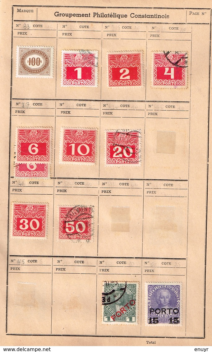 Lot Autriche Journaux, etc. identifier