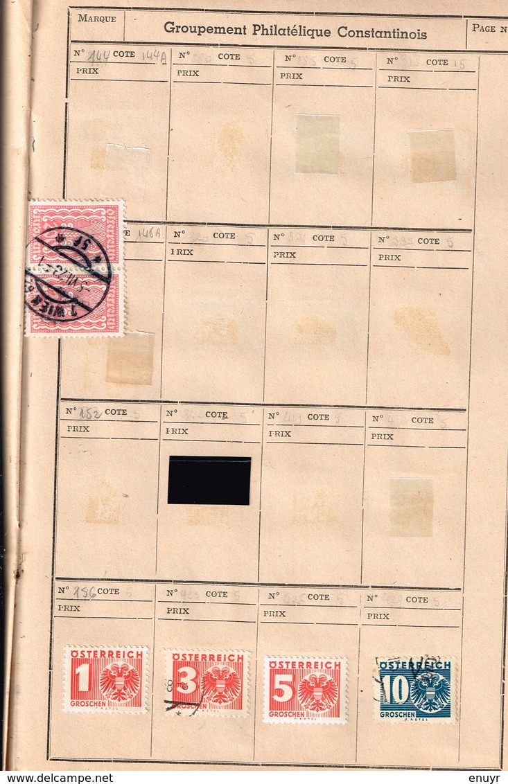 Lot Autriche Journaux, etc. identifier