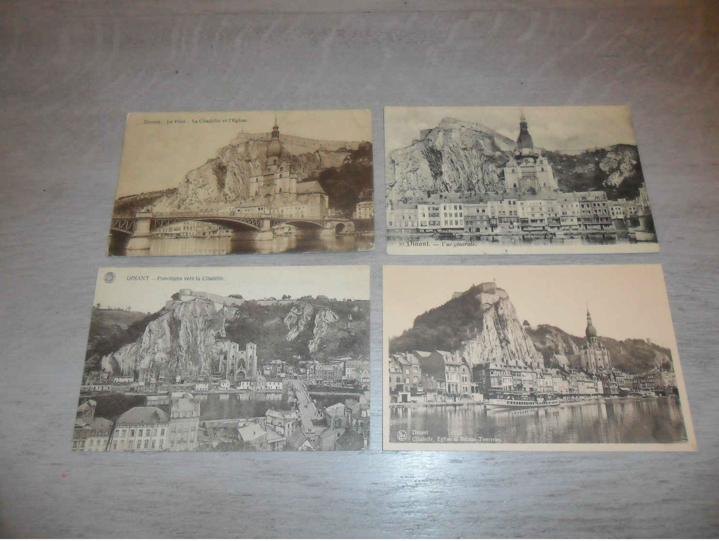 Beau lot de 60 cartes postales de Belgique  Dinant      Mooi lot van 60 postkaarten van België   - 60 scans