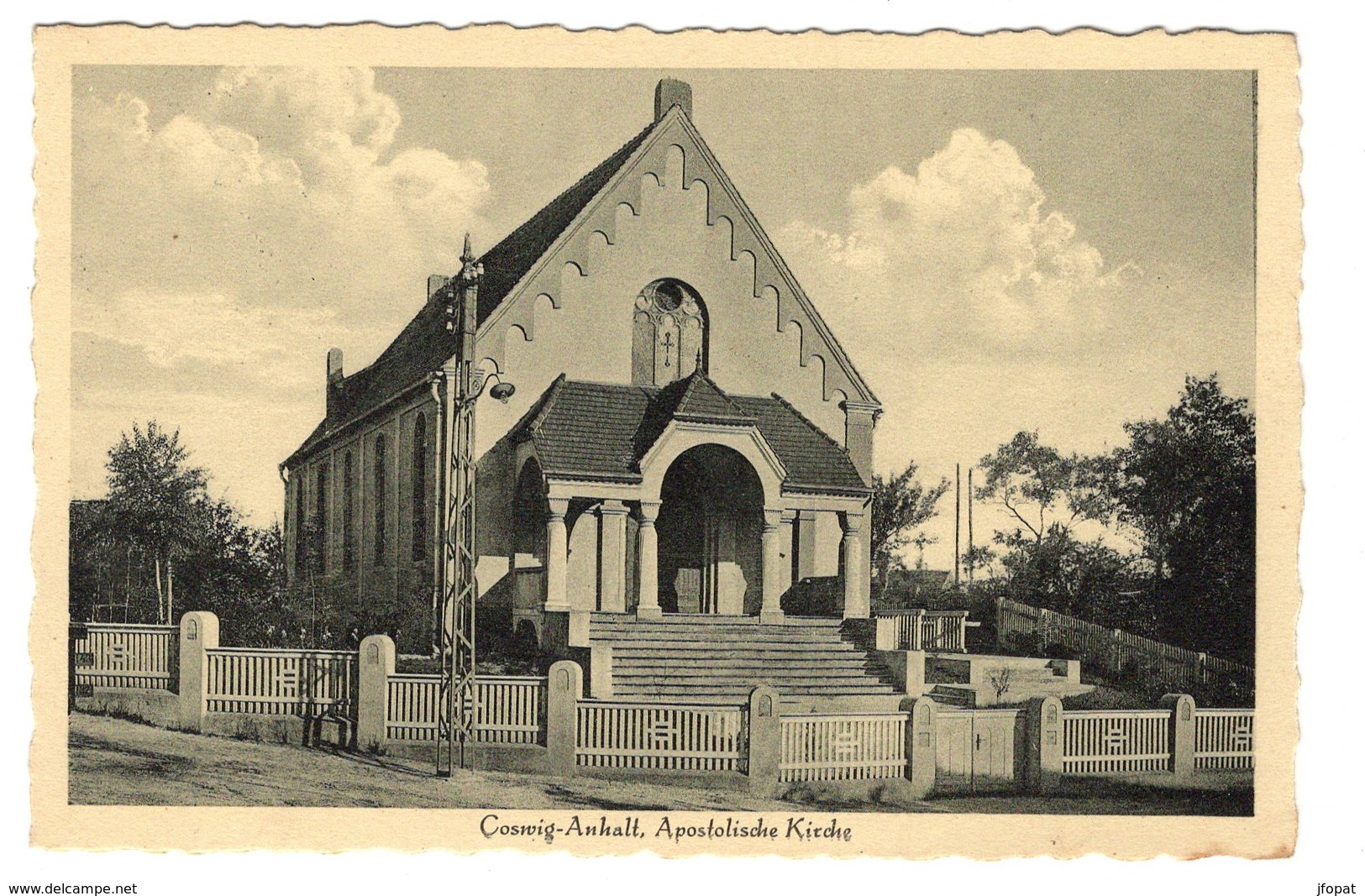 ALLEMAGNE - COSWIG Anhalt, Apostolische Kirche - Coswig