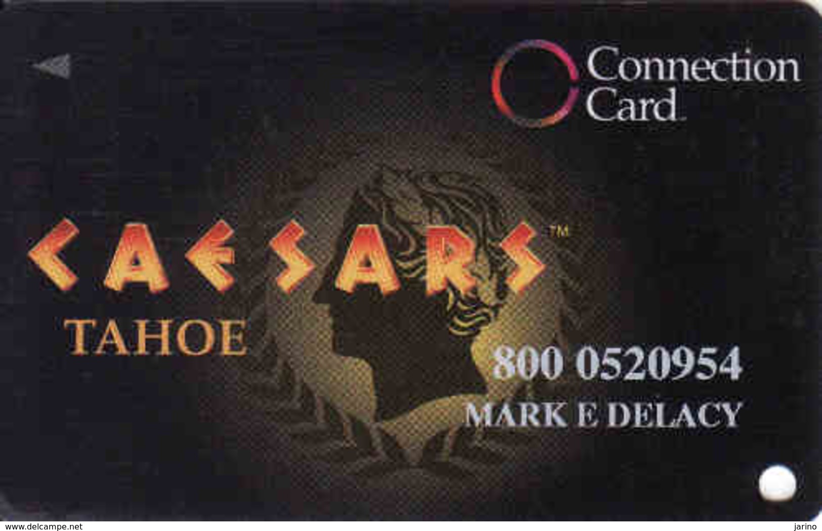 USA Caesars Tahoe Casino Magnetic Card, - Cartes De Casino