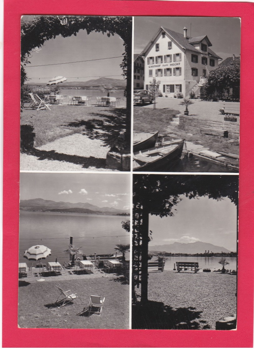 Modern Post Card Of Gasthof Und Pension Hecht,Altendorf, Schwyz, Switzerland,L60. - Otros & Sin Clasificación