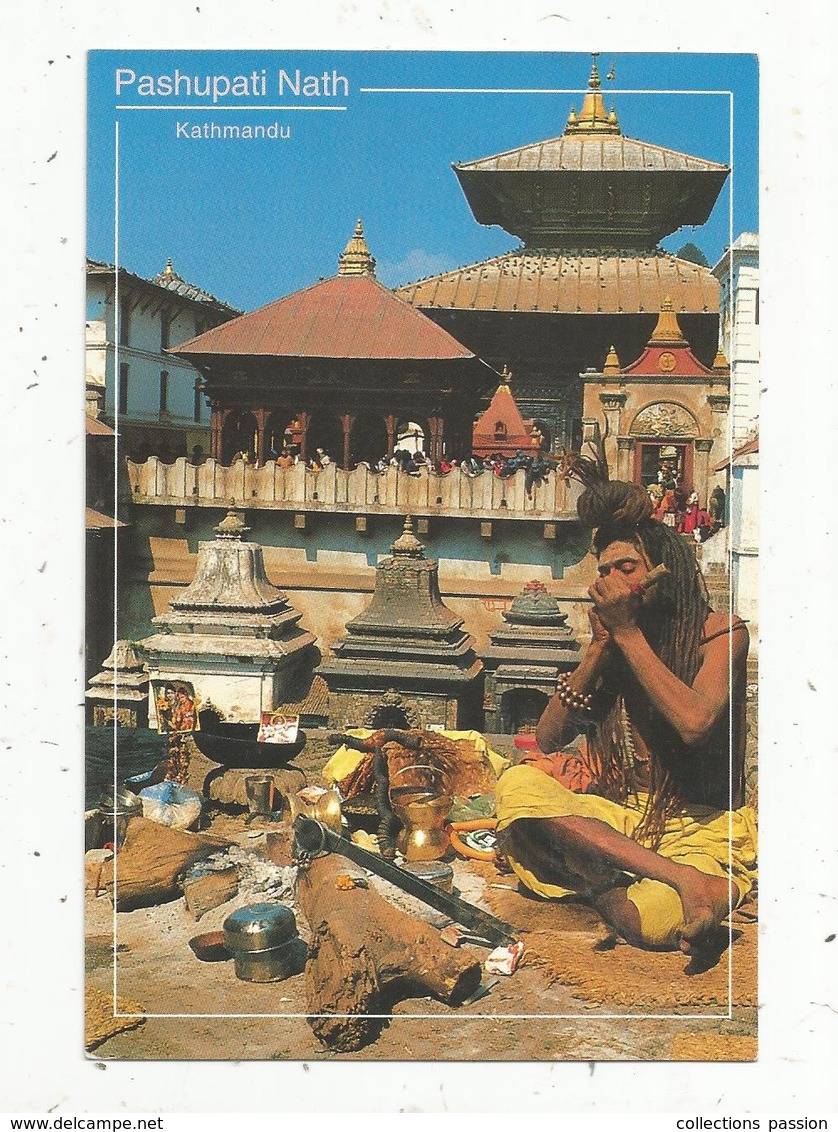 Cp , NEPAL , PASHUPATI NATH ,  KATHMANDU ,  Vierge - Népal