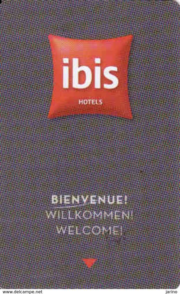 Hotel Keycard Czech Republic, Hotel Ibis Magnetic Card, Prag - Praha - Cartes D'hotel