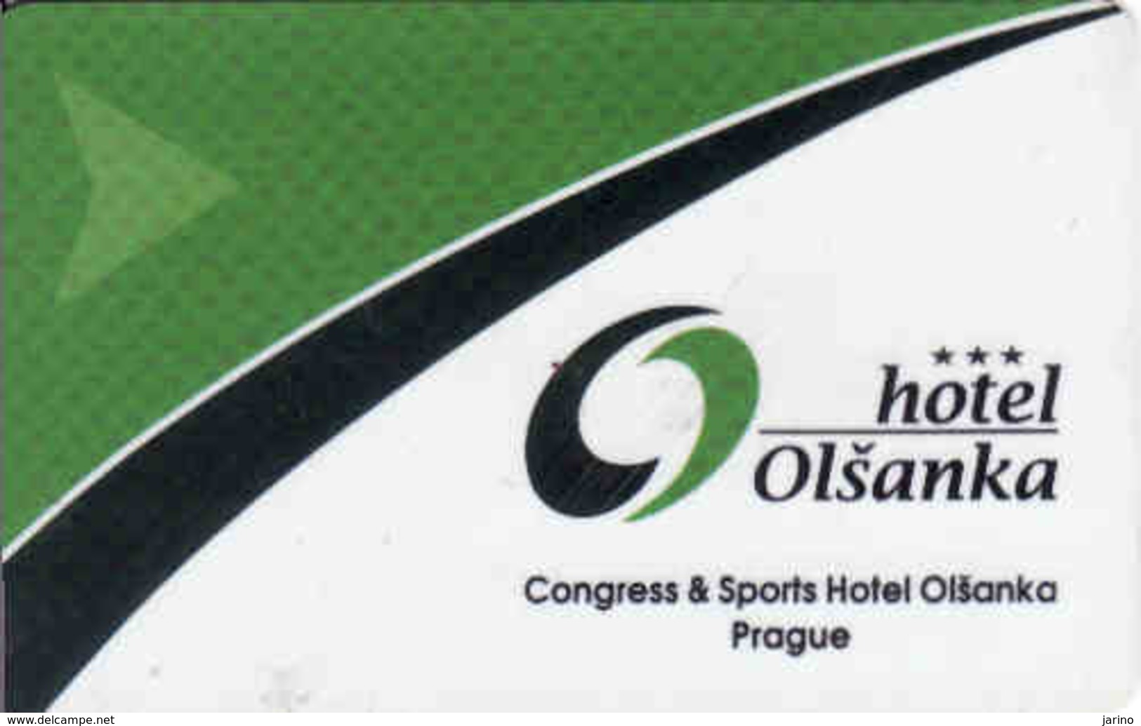 Hotel Keycard Czech Republic, Hotel Olšanka, Magnetic Card, Prag - Praha - Cartes D'hotel