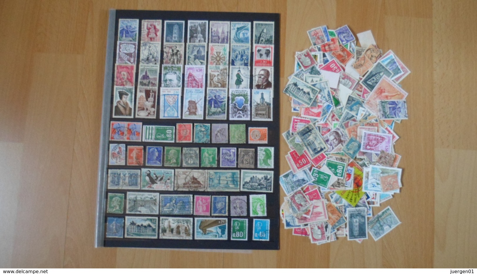 Restposten Frankreich - Postfrisch Und Gestempelt 700 Marken - Lots & Kiloware (mixtures) - Max. 999 Stamps