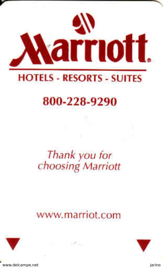 Hotel Keycard Marriott Magnetic Hotel Card - Cartes D'hotel