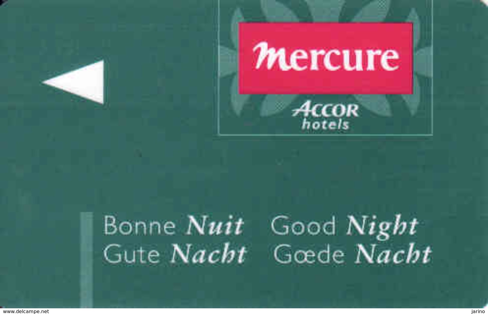 Hotel Keycard Mercure Accor Magnetic Hotel Card - Cartes D'hotel